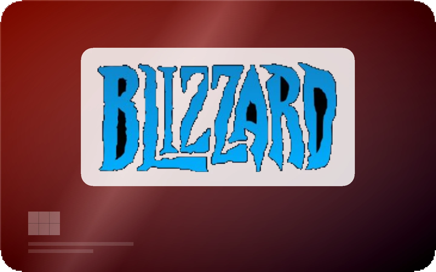 Blizzard Battle.net gift card