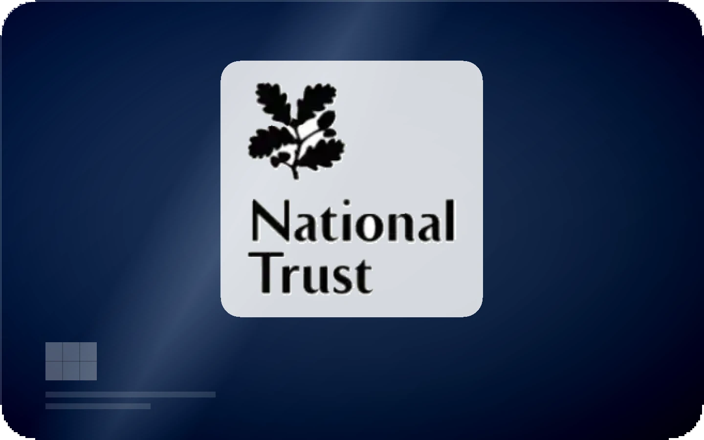 National Trust gift card