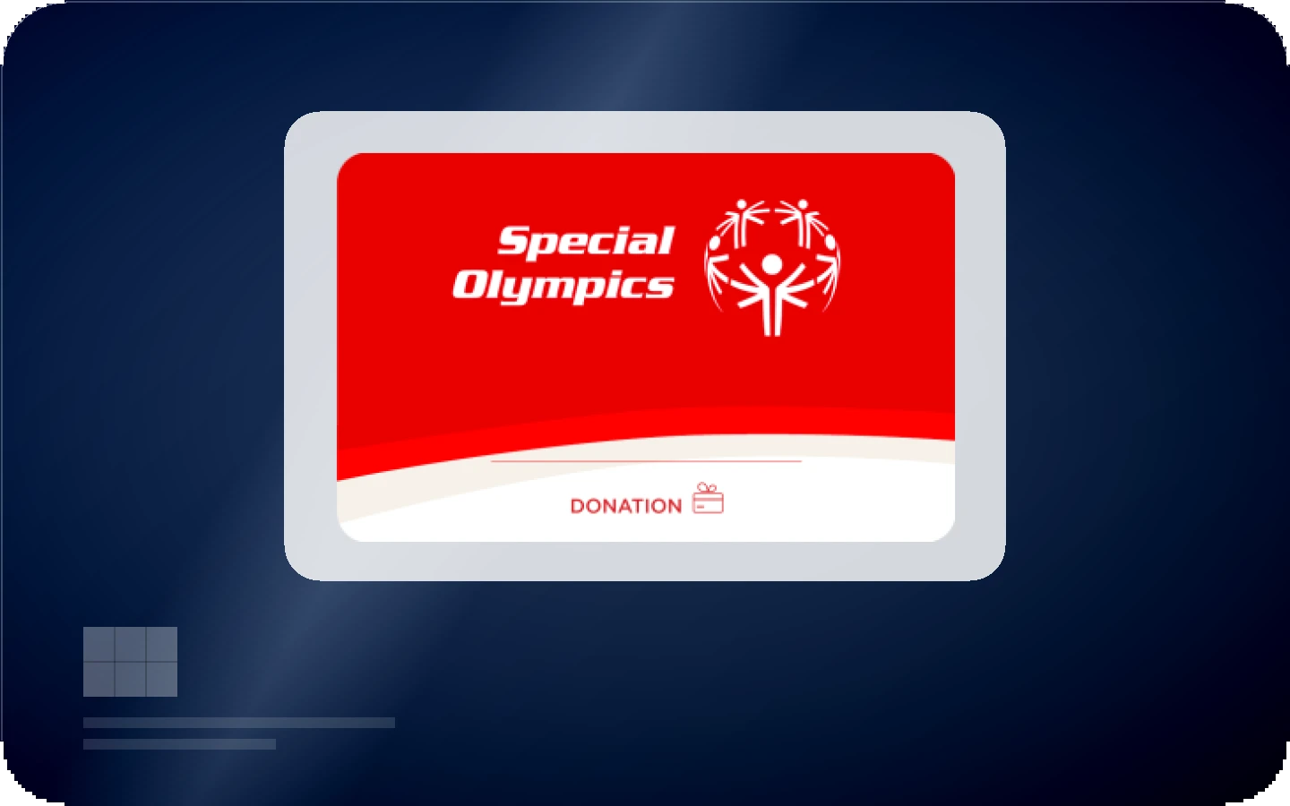 Special Olympics gift card